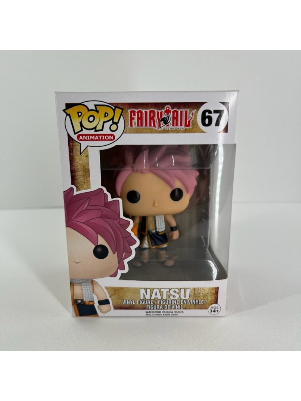 Funko Pop! Animation Fairy Tail Natsu Dragneel 67 Vinyl Figure Collectible Toy